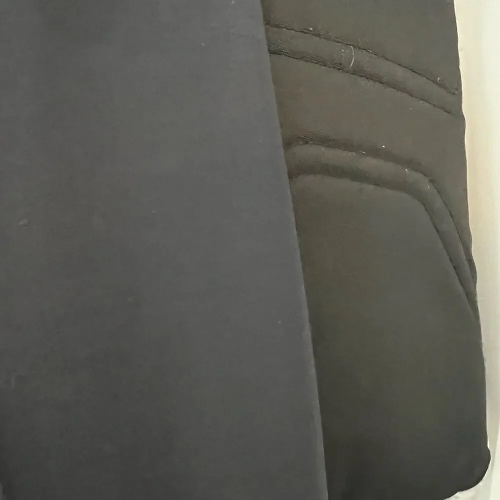 Talbots Women 14P Petite Wool Blend Wide Leg Career Navy Heritage Dress Pants - Picture 4 of 14